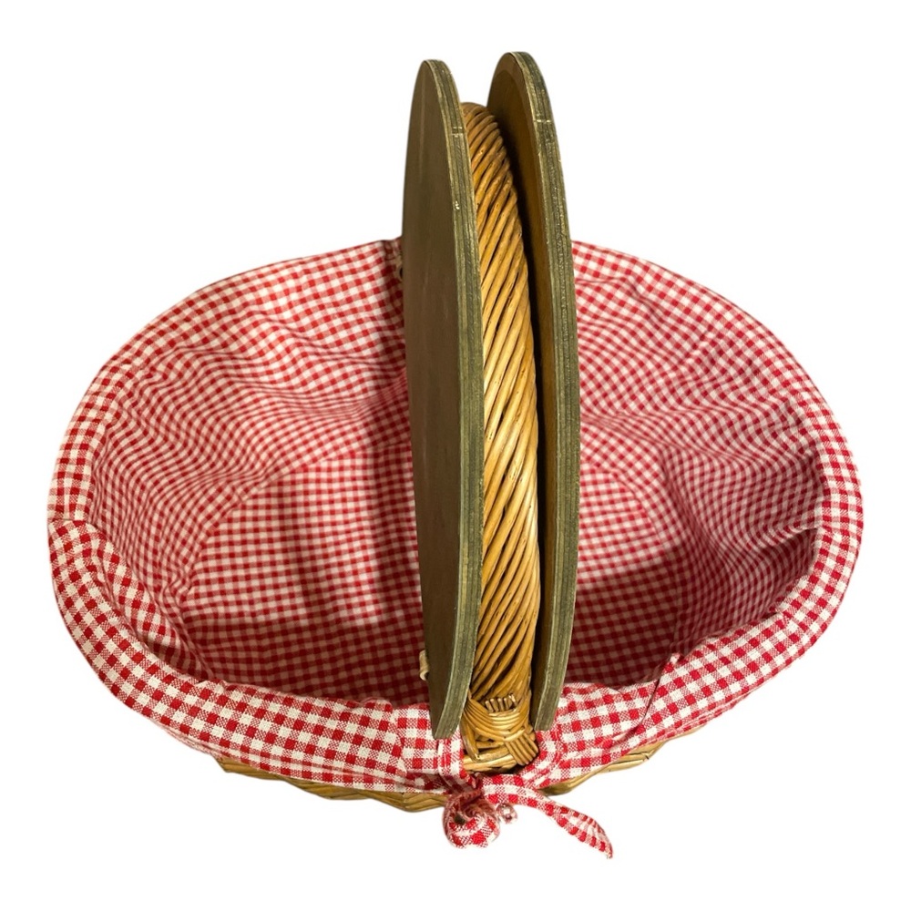 Vintage picnic basket - Picture 3 of 5